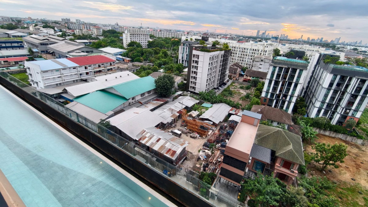 รูป ให้เช่าคอนโด นิชโมโน สุขุมวิท-แบริ่ง สภาพใหม่ ชั้น 9 วิวสระว่ายน้ำ แต่งครบพร้อมอยู่ทันที ใกล้ BTS แบริ่ง 350 เมตร - รูปที่ 6/10