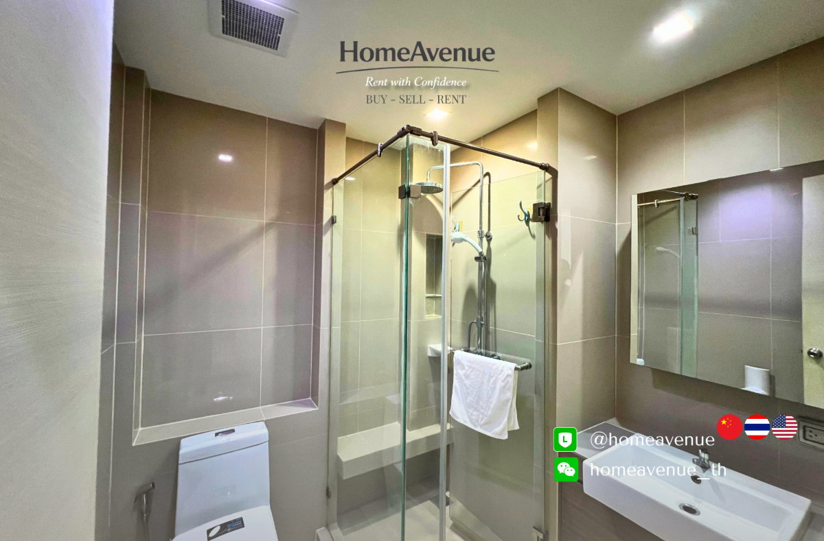 รูป ✨ 1Bed 🚇 ใกล้MRT สุทธิสาร🌏TM30 Service📲 Line: @homeavenue ⭐HA-2058 - รูปที่ 9/9