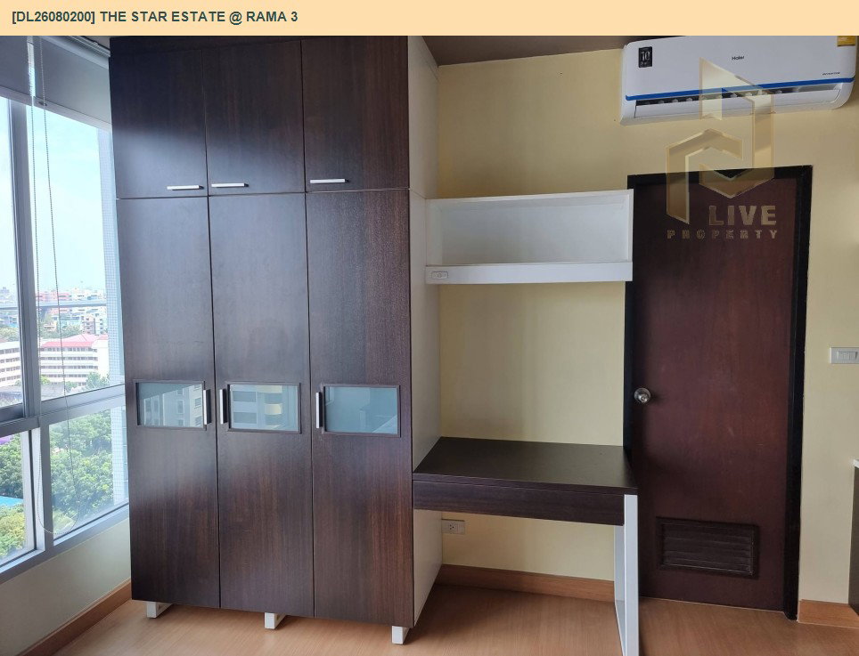 รูป DL26080200 ให้เช่าคอนโด เดอะ สตาร์ เอสเตท แอท พระราม 3 (The Star Estate @ Rama 3) ใกล้ BRT วัดปริวาส พร้อมเข้าอยู่ โทรด่วน 0653619502 LineID @952jdxxk - รูปที่ 5/12