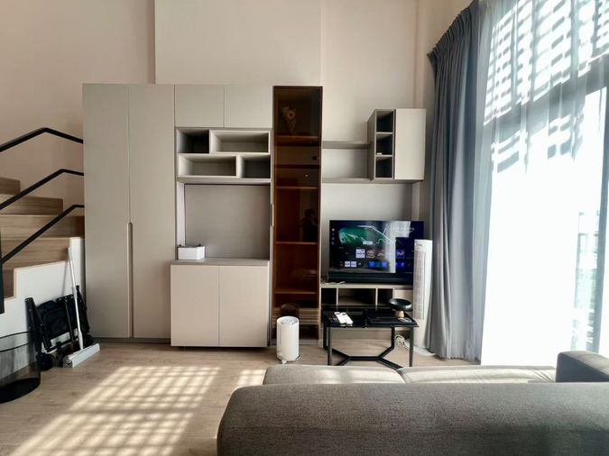 2-bed condo for rent, 60 sqm, IDEO Rama 9 - Asoke