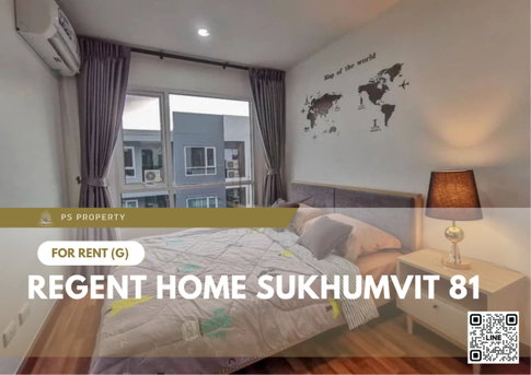 For rent 🔥 Regent Home Sukhumvit 81 🔥 complete furniture and electrical appliances, near BTS On Nut