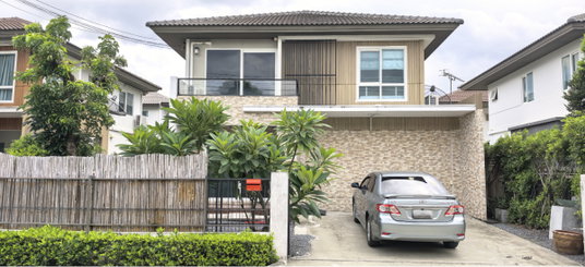 รูปภาพ Detached house for rent at Mantana Lake Watcharapol, Sukhaphiban 5 Road.