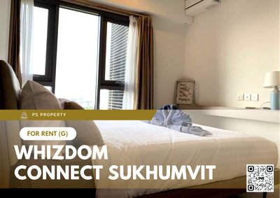 คอนโดให้เช่า : ให้เช่า 💫🏢 Whizdom Connect Sukhumvit 🏢💫 one bedroom บิ้วอินเฟอร์ครบ ห้องสวย  ใกล้ BTS,แหล่งช้อปปิ้ง 🚆🛍️