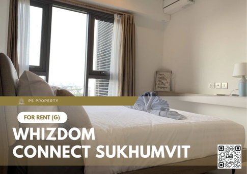 For rent 💫🏢 Whizdom Connect Sukhumvit 🏢💫 one bedroom, fully built-in, beautiful room, near BTS, shopping center 🚆🛍️