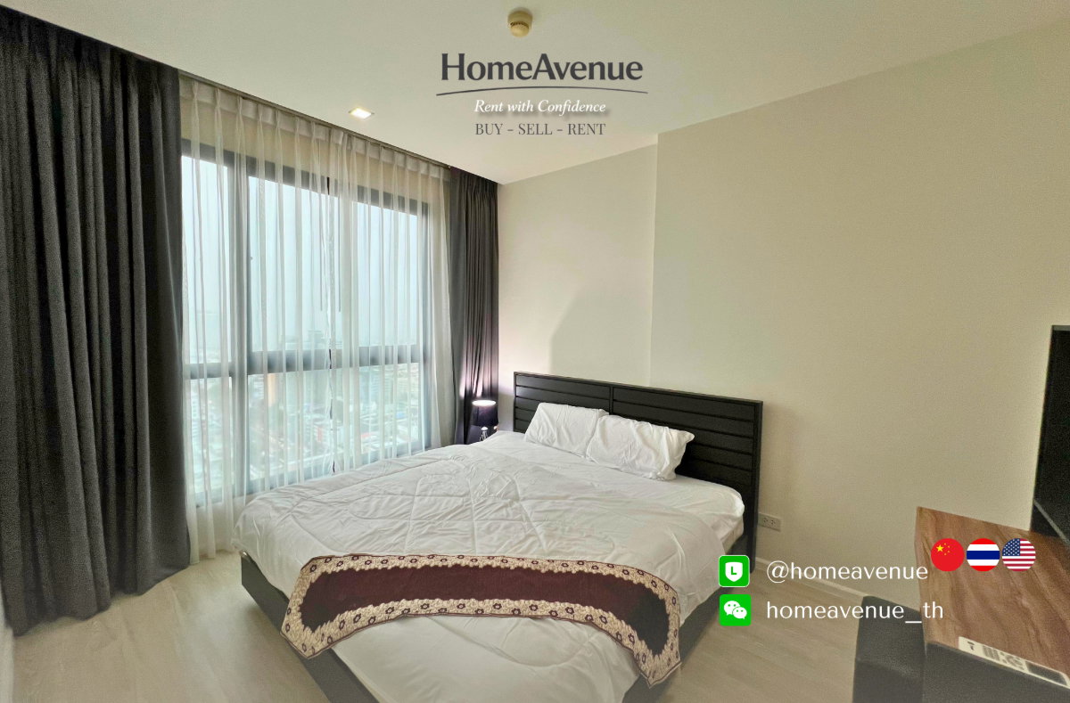 รูป ✨ 1Bed 🚇 ใกล้MRT สุทธิสาร🌏TM30 Service📲 Line: @homeavenue ⭐HA-2058 - รูปที่ 4/9