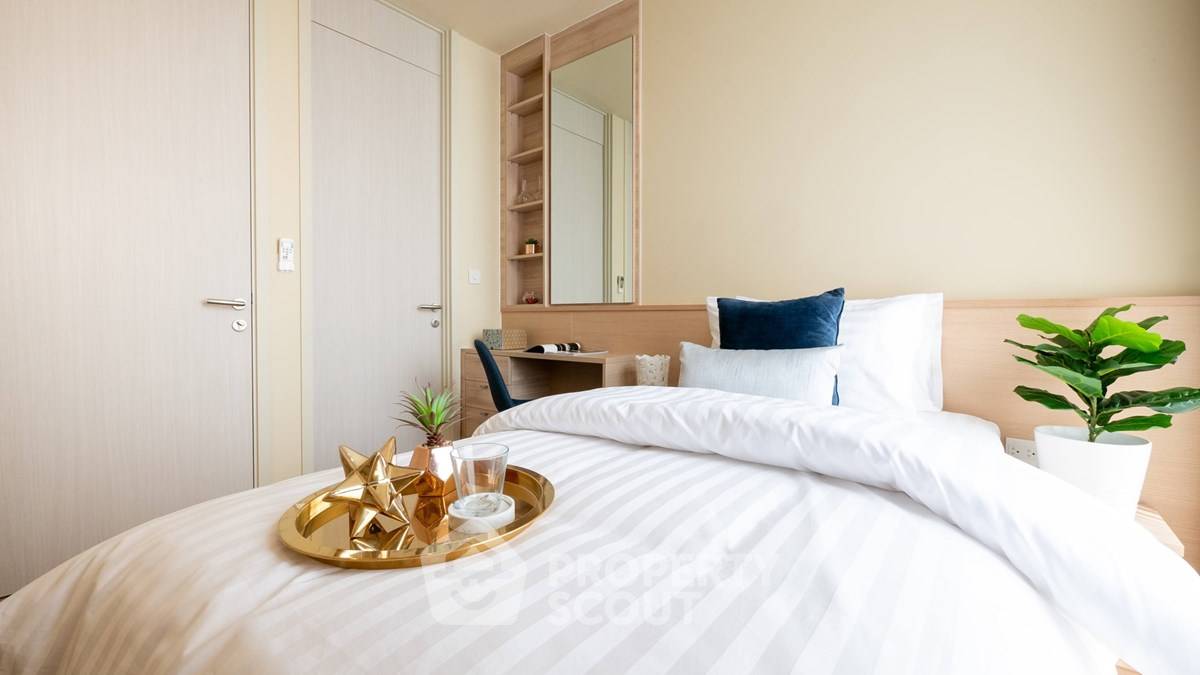 รูป 2 ห้องนอน ชั้น 21 Noble Recole Sukhumvit 19 ใกล้ MRT สุขุมวิท (ID 3161871) - รูปที่ 5/9