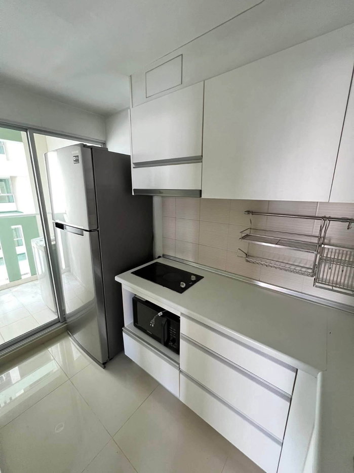 รูป Lumpini Place พระราม 9–รัชดา | ห้องมุม 46.56 ตร.ม. ชั้น 20 | เฟอร์ Built-in พร้อมอยู่ | 20,000 บาท/เดือน - รูปที่ 7/9