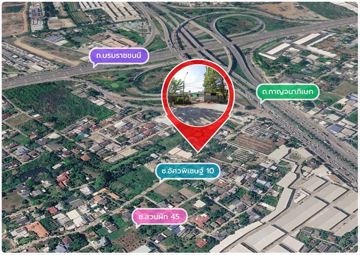รูป L-156 : ที่ดินถมแล้ว 2-2-71 ไร่ ซ.อัศวพิเชษฐ์ 10 ตลิ่งชัน ใกล้ ถ.กาญจนาภิเษก 180 เมตร - รูปที่ 9/10