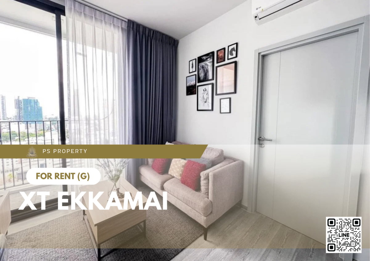 รูป 🔥📌 ให้เช่า XT EKKAMAI ห้องส่วนตัว เฟอร์นิเจอร์ครบ ใจกลางทองหล่อ ใกล้ BTS เอกมัย 🚆🔥 - รูปที่ 1/10