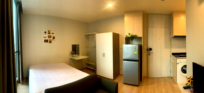 Condos for rent :  💥 [ 𝐏-𝟗𝟖𝟎𝟎 ] FOR RENT : Noble Revolve Ratchada 1  Near MRT Thailand Cultural Centre 𝟏𝟒,𝟎𝟎𝟎 THB/mo. | Line @easycondoplus | 099-229-6397