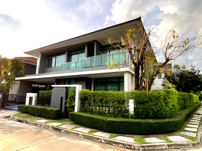 เช่าบ้านเดี่ยว สถาบันบัณฑิตพัฒนบริหารศาสตร์ (นิด้า) : บ้านเดี่ยวหลังมุมให้เช่า⚡ เศรษฐสิริกรุงเทพกรีฑา ⚡ตกแต่งพร้อมให้เข้าอยู่แล้ววันนี้ ️ สนใจติดต่อ @best_condo