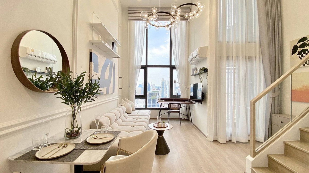 รูป ✨ขายคอนโด Life Rama4– Asoke (ไลฟ์ พระราม4-อโศก) | Duplex วิวสวนเบญจกิติ - รูปที่ 5/11