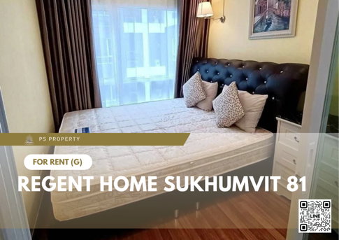 For rent 🔥 Regent Home Sukhumvit 81 🔥 Fully furnished and equipped with electrical appliances, near BTS On Nut
