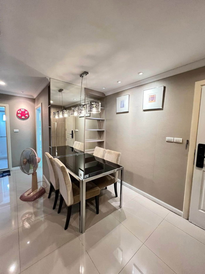 รูป Lumpini Place พระราม 9–รัชดา | ห้องมุม 46.56 ตร.ม. ชั้น 20 | เฟอร์ Built-in พร้อมอยู่ | 20,000 บาท/เดือน - รูปที่ 6/9