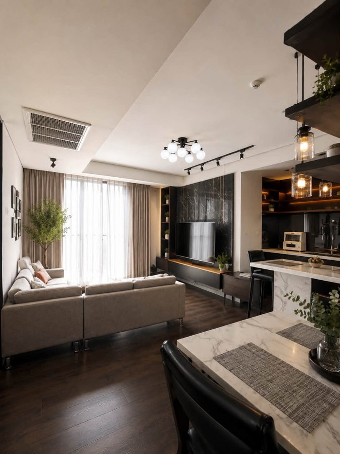 picture ++Urgent+++ Beautiful room SIAMESE GIOIA Sukhumvit 31, 2 bedrooms, size 70 sq m, 4th floor, has big trees, shady. - 1/20
