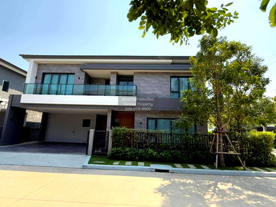 Houses for rent Bangkok : For Rent House , The City Watcharapol , nice view , wide frontage , O Ngoen , Sai Mai , Bangkok , CX-167627 ✅ Live chat with us ADD LINE @connexproperty ✅