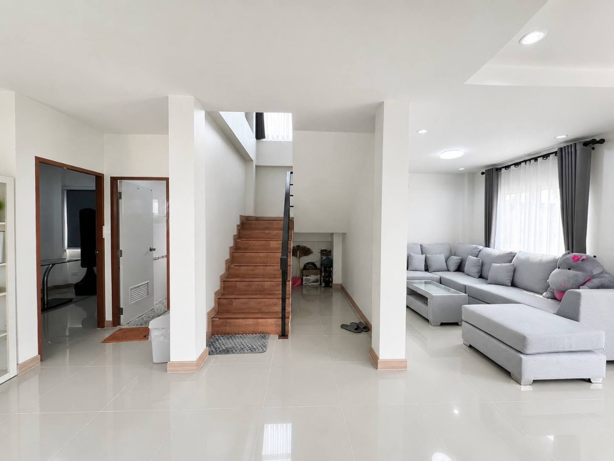 รูป POS บ้านเดี่ยว 2 ชั้น โซนสารภี ไม่เคยน้ำท่วม หน้าบ้านเป็นสนามหญ้า บรรยากาศโปร่งสบาย - รูปที่ 2/15