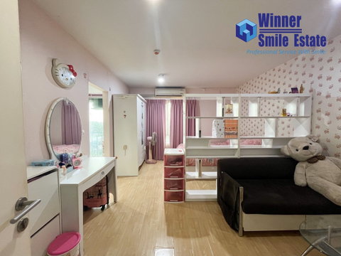 Condo for Sale: Iris Avenue Onnut – Wongwan (Suvarnabhumi): Corner unit, near Suvarnabhumi Airport
