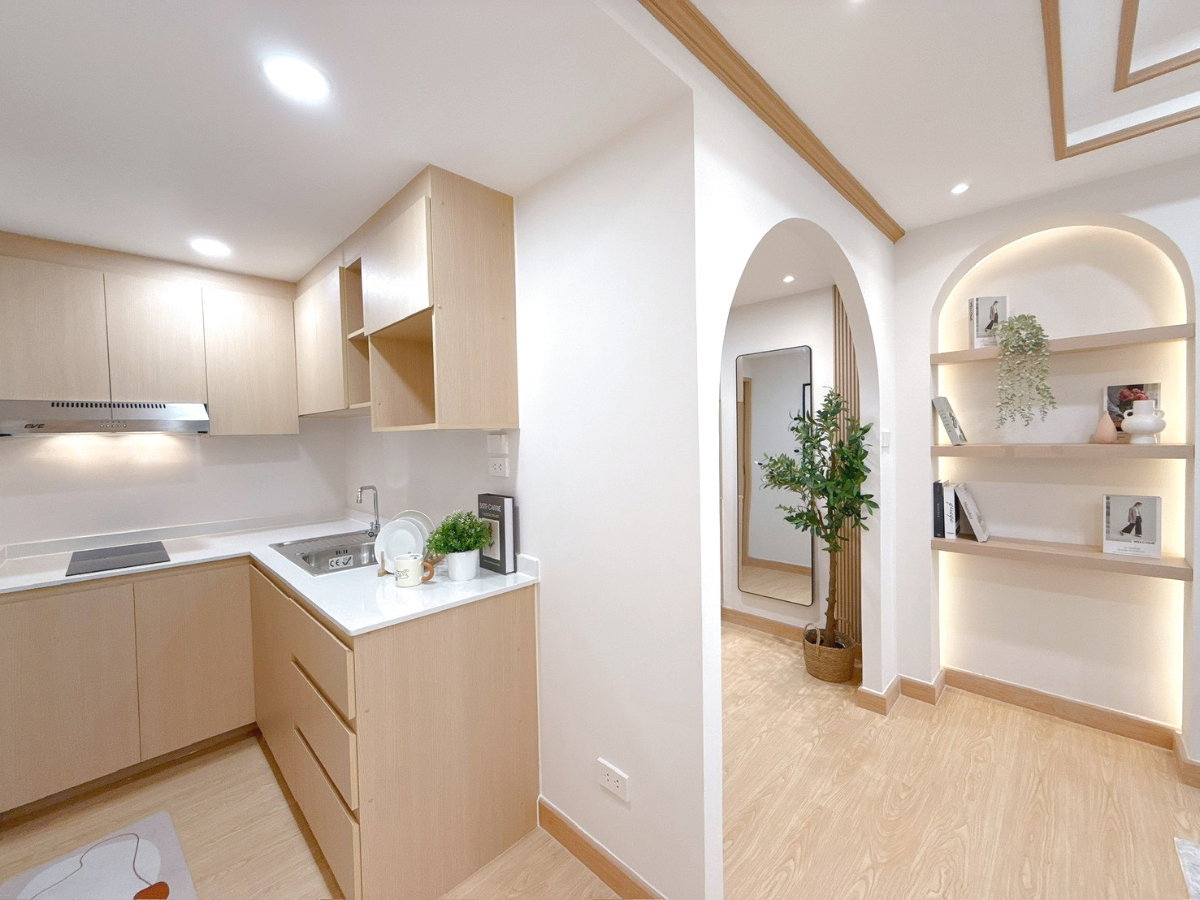 picture Condo for sale, Thapkaew Tower, corner unit, 62 sq.m., tenant included. - 14/17