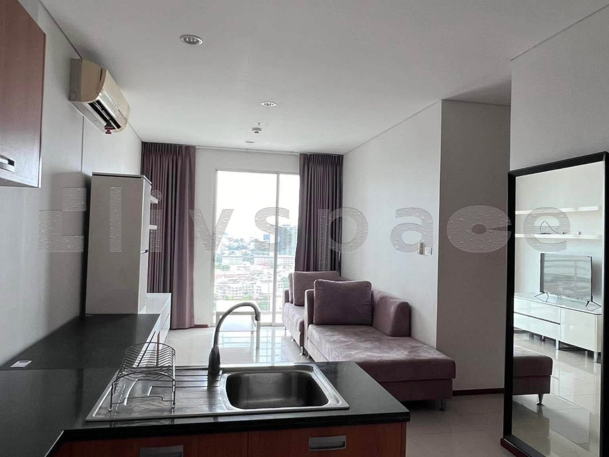 รูป ▚ L0JCKCツ ให้เช่า: Villa Sathorn 1 Bed 49.7ตร.ม. ลดพิเศษ 18K ชั้นสูง วิว ICONSIAM ทิศเหนือไม่ร้อน✨ - รูปที่ 3/12