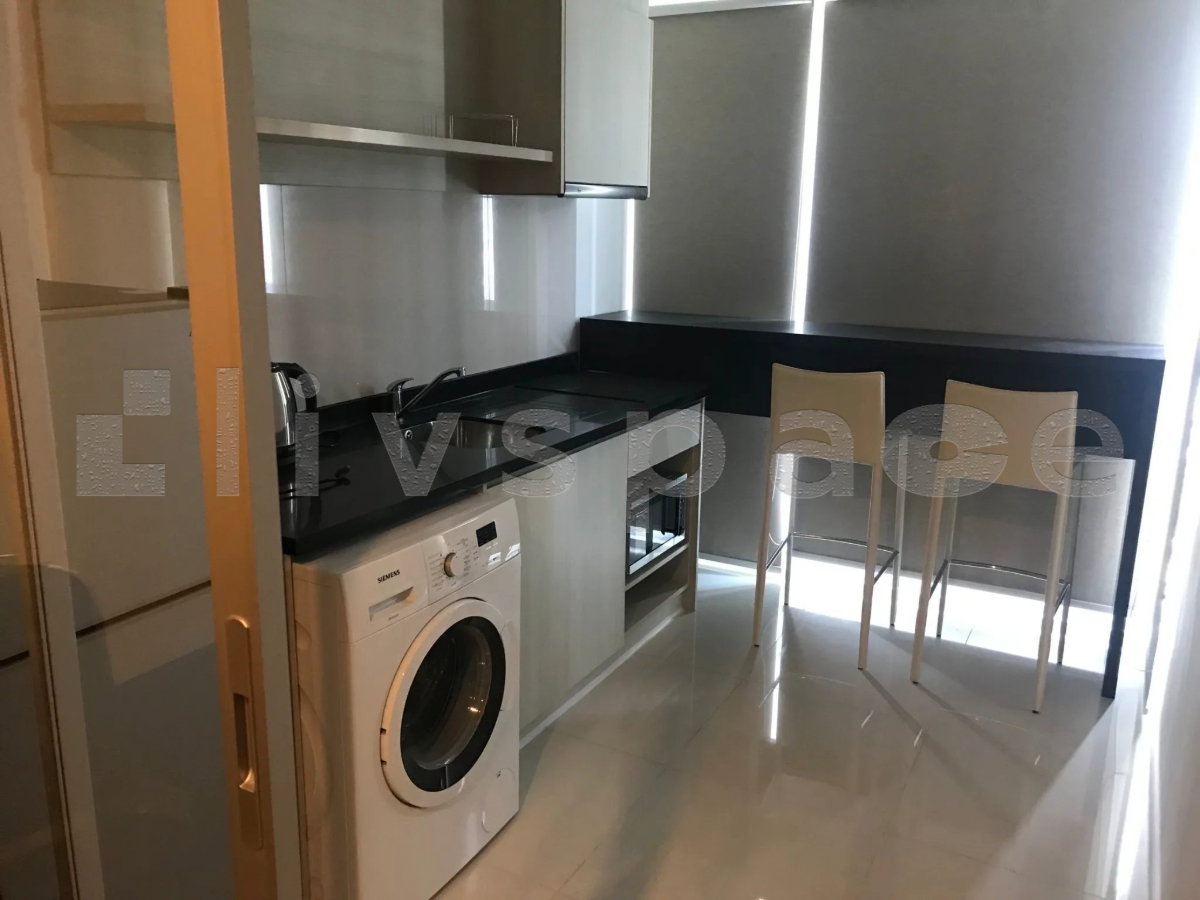 รูป ▚ L0FC44ツ ให้เช่า: Rhythm Sathorn Narathiwas 1 ห้องนอน 38ตร.ม. ชั้นสูง แต่งครบ ใจกลางสาทร✨ - รูปที่ 4/8