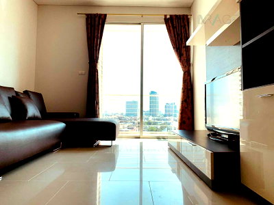 Condos for rent : 🚩 For Rent Condo VILLA SATHORN Building 1, Floor 12,1 bed room, Room size 55.00 sqm