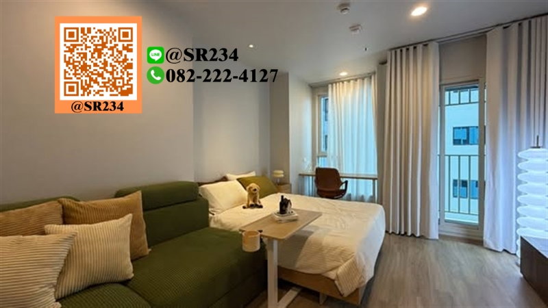 รูป ⭐For RENT/ให้เช่า⭐คัลเจอร์ ทองหล่อ สุขุมวิท 59  (Culture Thonglor Sukhumvit 59) ห้องไม่เคยให้เช่า !   25 ตร.ม. ชั้น 18  สนใจทัก💚@SR234🏡 - รูปที่ 1/15