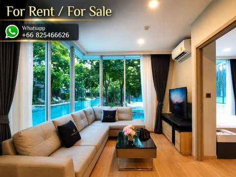 (Rare Item)‼️มีเพียงห้องเดียวในโครงการเท่านั้น Pool Access, Thonglor Condo for Rent Large Room+Direct Pool Access,Fully Furnished&Near BTS
