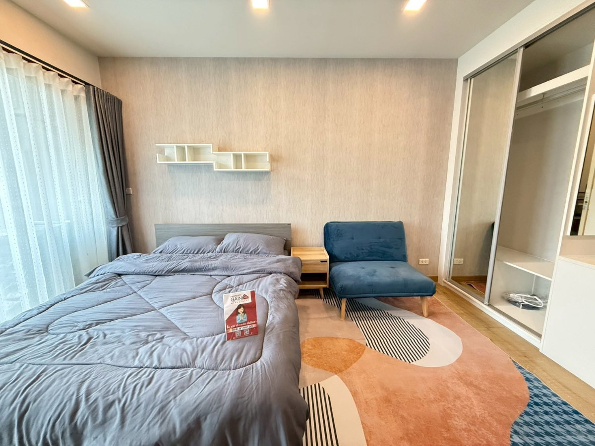 picture 7,500 THB Studio 🚩😍 Madrid Building, 3rd floor, fully furnished, with washing machine. Beautiful room, great value! 🥰💖 - 8/21