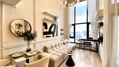 ขายคอนโด : ✨ขายคอนโด Life Rama4– Asoke (ไลฟ์ พระราม4-อโศก) | Duplex วิวสวนเบญจกิติ