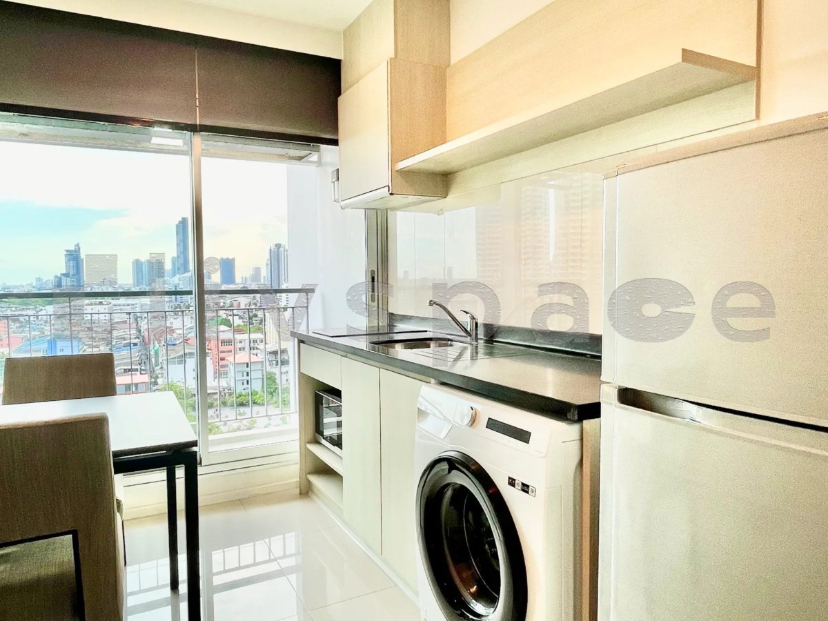 รูป ▚ L0FC46ツ ให้เช่า: Rhythm Sathorn Narathiwas 1 ห้องนอน 36ตร.ม. รีโนเวทใหม่ ใจกลางสาทร✨ - รูปที่ 5/5