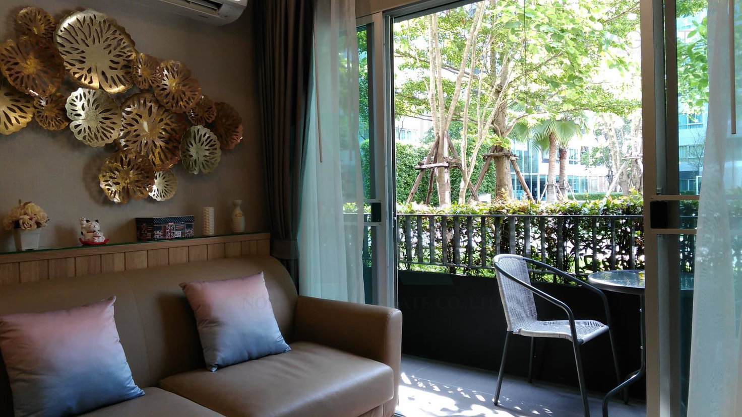 picture 📌 For Rent Condo ELIO DEL RAY Building E, Floor 1,2 bed room, Room size 45.00 sqm - 1/8