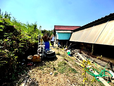 ที่ดิน แอร์พอร์ต ลิงค์  ลาดกระบัง : ขายที่ดินซอยลาดกระบัง3 ขนาด 371 ตร.วา ถนนประชาทร (N.1380)