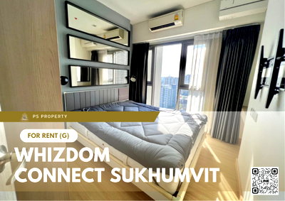 คอนโดให้เช่า : ให้เช่า ✨ Whizdom Connect Sukhumvit ✨ เฟอร์นิเจอร์ เครื่องใช้ไฟฟ้า ใกล้ BTS ปุณณวิถี