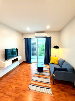 Condos for rent 700 Year Sports Arena Chiang Mai : 🍃 Room for RENT! at OnePlus Klongchon Condominium ** Corner Unit ** in Nimman area near to 7-11, University, Cafe, Hospital, Maya Mall and etc.