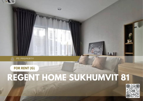 For rent 🔥 Regent Home Sukhumvit 81 🔥 complete furniture and electrical appliances, near BTS On Nut
