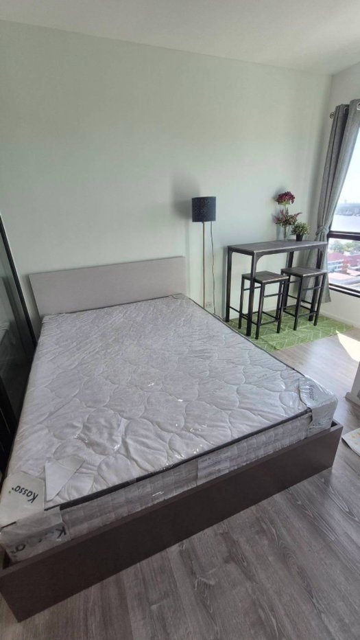 รูป ให้เช่าคอนโด Knightsbridge Sky River Ocean เฟอร์ฯครบพร้อมอยู่ ห้องชั้น 17 วิวแม่น้ำ ทำเลดีเดินทางสะดวก ใกล้ BTS สถานีปากน้ำ 200 เมตร - รูปที่ 5/13