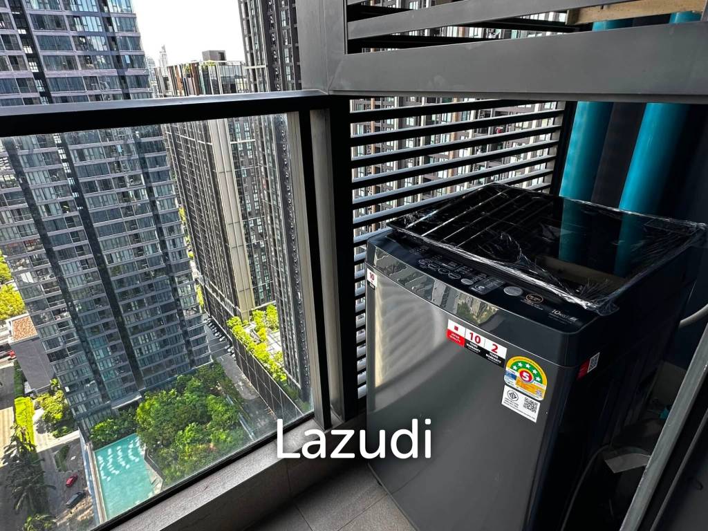 รูป 42.5 sqm high-floor 1-bedroom condo at One 9 Five Asoke - Rama 9 Huai Khwang - รูปที่ 9/10