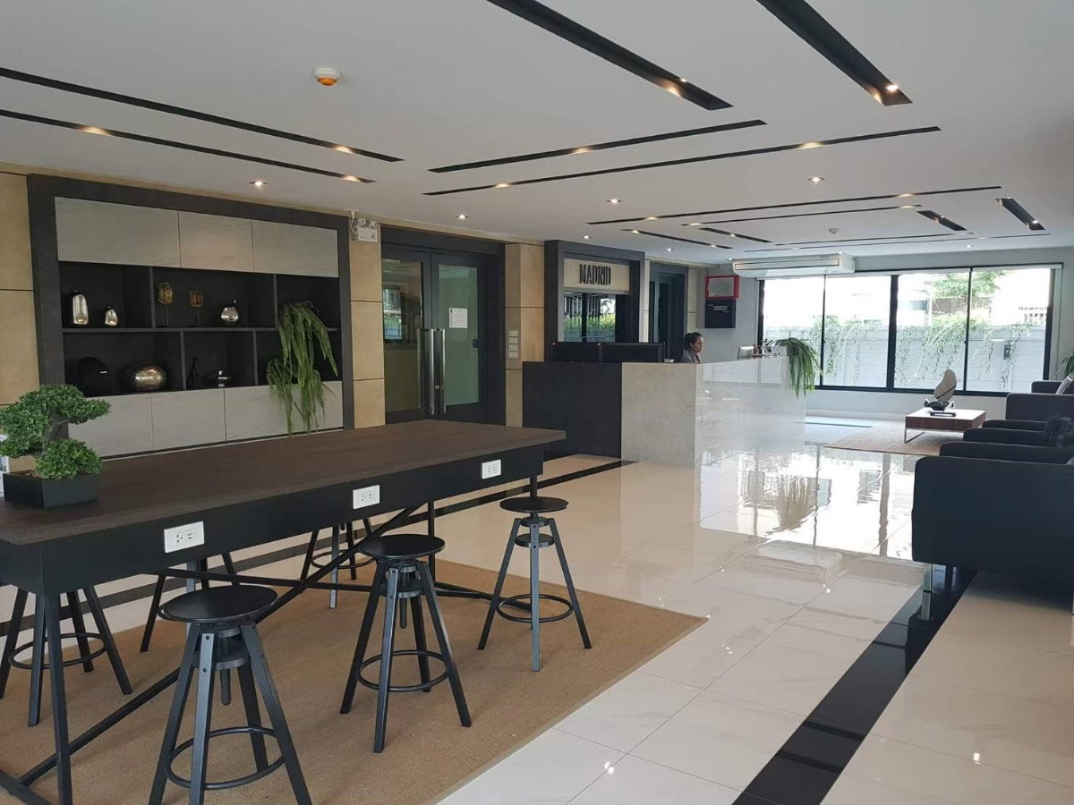 picture 7,500 THB Studio 🚩😍 Madrid Building, 3rd floor, fully furnished, with washing machine. Beautiful room, great value! 🥰💖 - 17/21