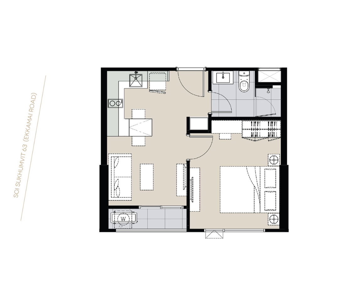 picture (Pet Friendly 🐶🐱)Code: 26KJ4137 for rent MARU EKKAMAI 2 🔥🔥 Line ID: @kjcondo (with @)🔥🔥 - 20/20