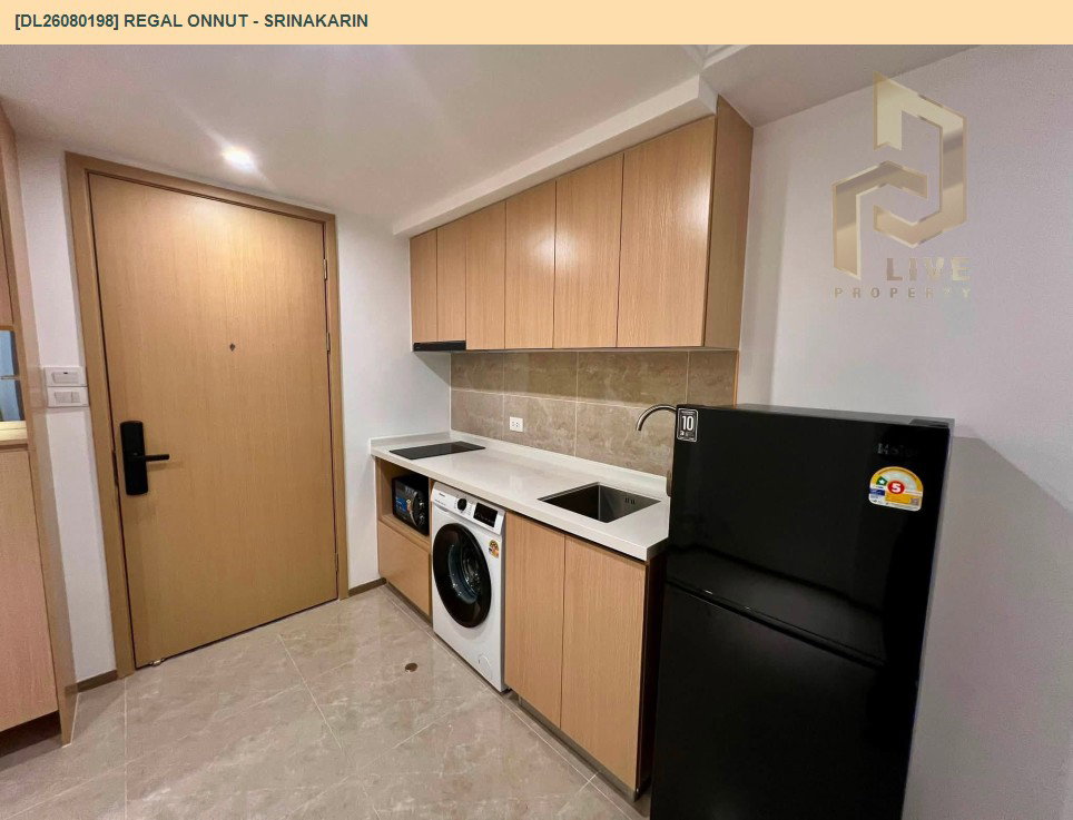 รูป DL26080198 ให้เช่าคอนโด รีเกิล อ่อนนุช - ศรีนครินทร์ (Regal Onnut - Srinakarin) ใกล้ - พร้อมเข้าอยู่ โทรด่วน 0614453194 LineID @952jdxxk - รูปที่ 15/15