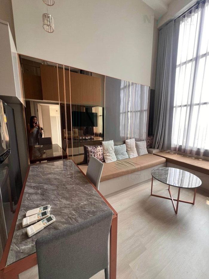 รูป 🔺 ให้เช่าคอนโด ไนท์บริดจ์ ไพร์ม สาทร อาคาร 1 ชั้น 41 Duplex ขนาด 44.00 ตรม ใกล้ Empire Tower - รูปที่ 4/8