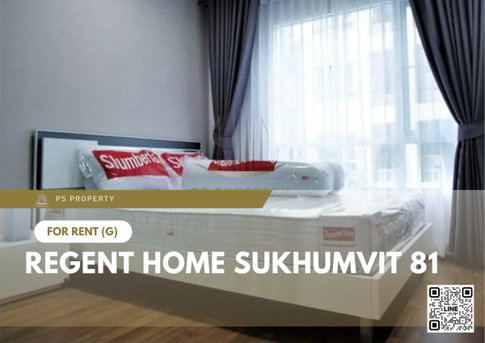 For rent 🔥 Regent Home Sukhumvit 81 🔥 complete furniture and electrical appliances, near BTS On Nut