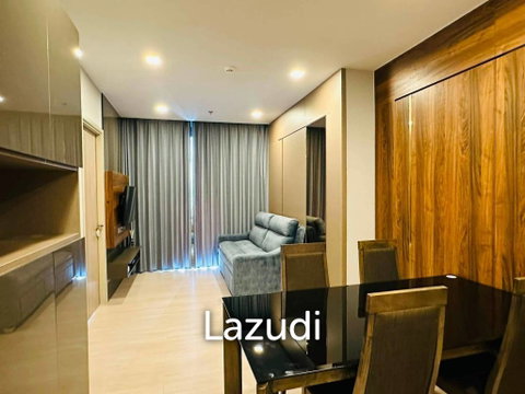 42.5 sqm high-floor 1-bedroom condo at One 9 Five Asoke - Rama 9 Huai Khwang
