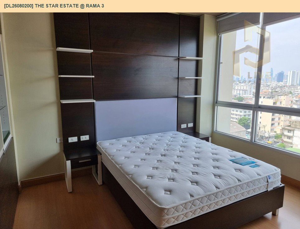 รูป DL26080200 ให้เช่าคอนโด เดอะ สตาร์ เอสเตท แอท พระราม 3 (The Star Estate @ Rama 3) ใกล้ BRT วัดปริวาส พร้อมเข้าอยู่ โทรด่วน 0653619502 LineID @952jdxxk - รูปที่ 4/12