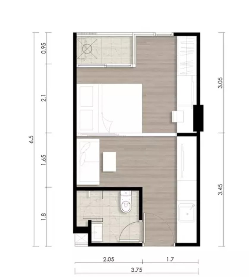 picture Condominium near bts 5 minutes walk - 5/5