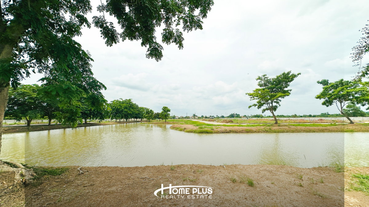 รูป ที่ดินเปล่า ถมแล้ว วิวคลอง บ้านรักเก้า 9 ซอยคลองเก้า 5 เขตคลองสามวา กรุงเทพฯ - รูปที่ 9/10