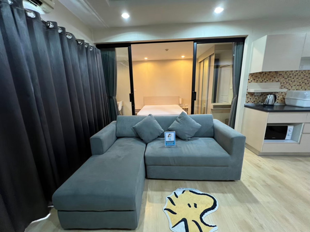 รูป POV : หาห้องราคา 8,500 ยังไงให้ได้เช่าเลย💥💞 ราคาดีเฟอร์ครบตึกซานฟราน 1bed37 ตรม.ชั้น 3ห้องกว้างมาก💟 นัดชมห้องได้ค่ะ❣ - รูปที่ 4/21