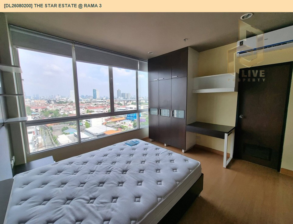 รูป DL26080200 ให้เช่าคอนโด เดอะ สตาร์ เอสเตท แอท พระราม 3 (The Star Estate @ Rama 3) ใกล้ BRT วัดปริวาส พร้อมเข้าอยู่ โทรด่วน 0653619502 LineID @952jdxxk - รูปที่ 10/12