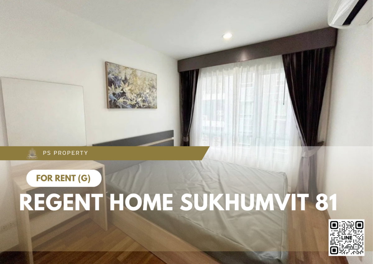 picture For rent ✨ Regent Home Sukhumvit 81 ✨ Fully furnished and equipped, near BTS On Nut - 1/5